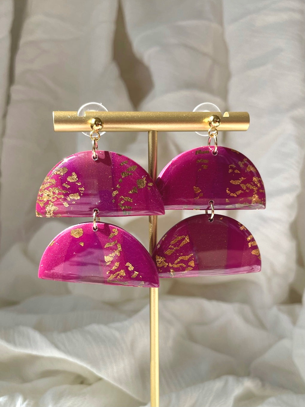 Josephine - Marbled Fuschia