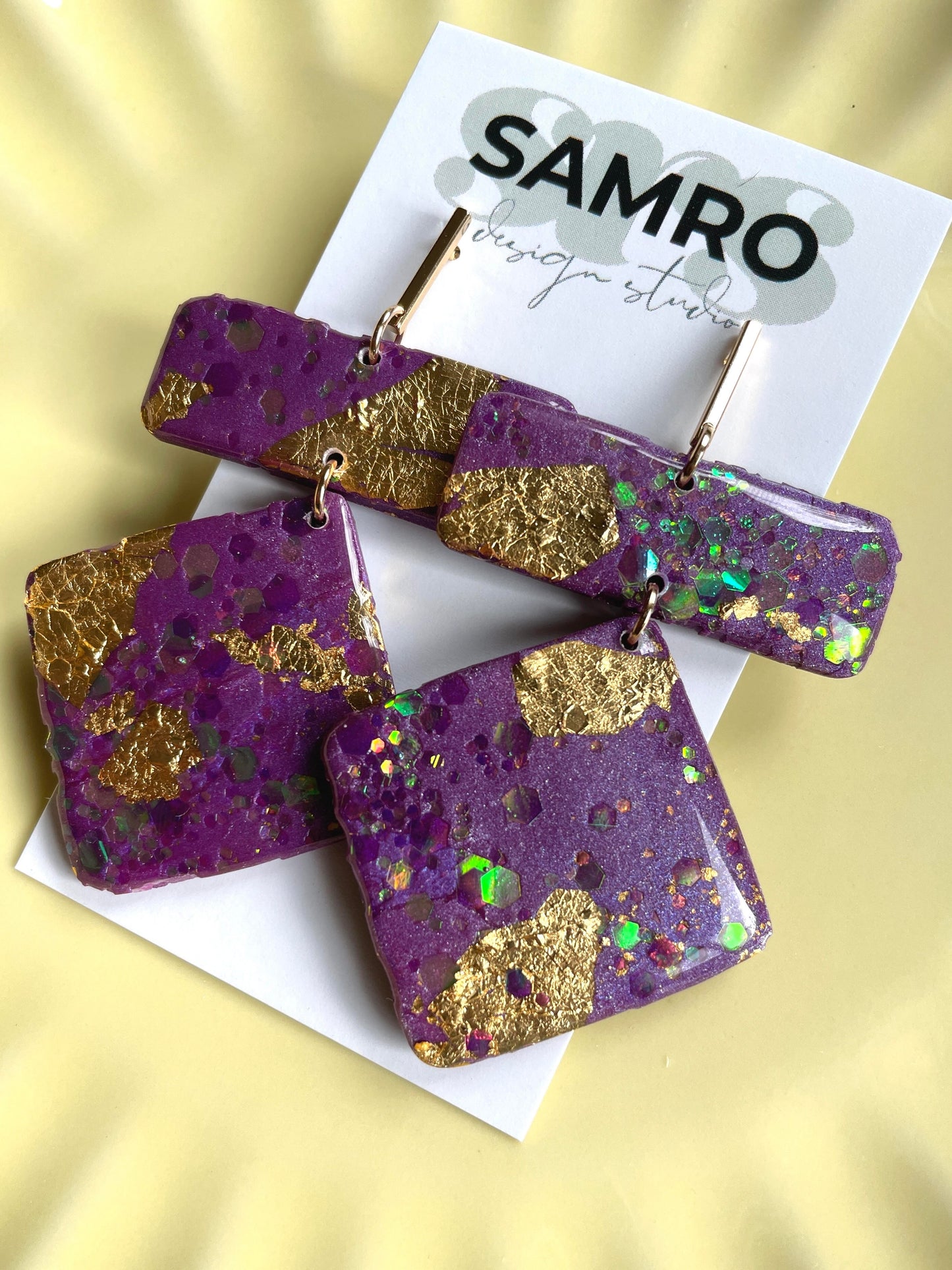 Loyola - Plum Glitter